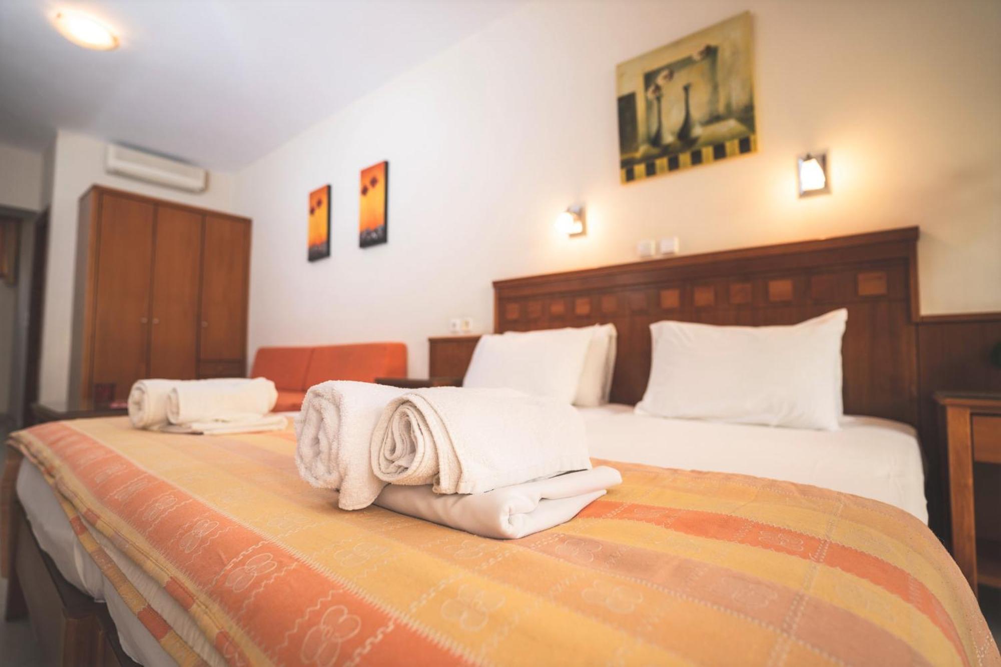 Helios Apartments Káto Daráco Szoba fotó