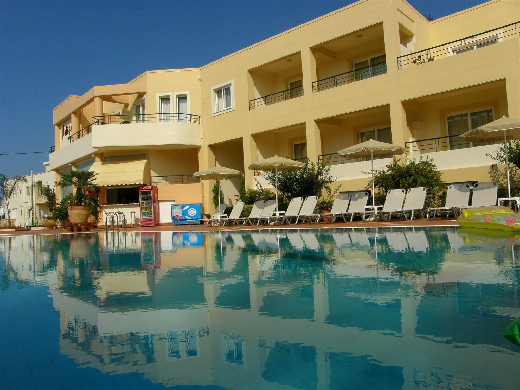 Helios Apartments Káto Daráco Kültér fotó